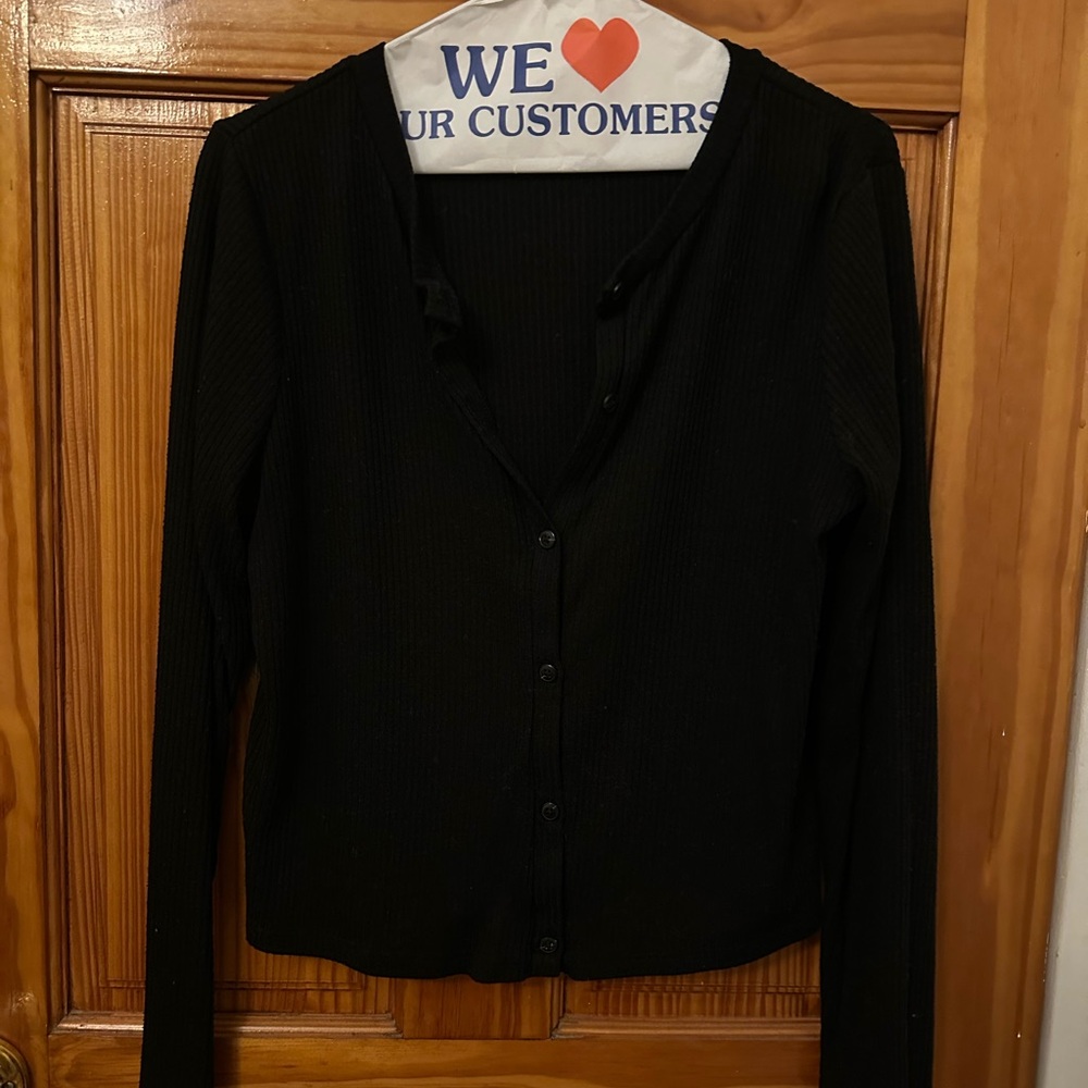Black Women's Cardigan
